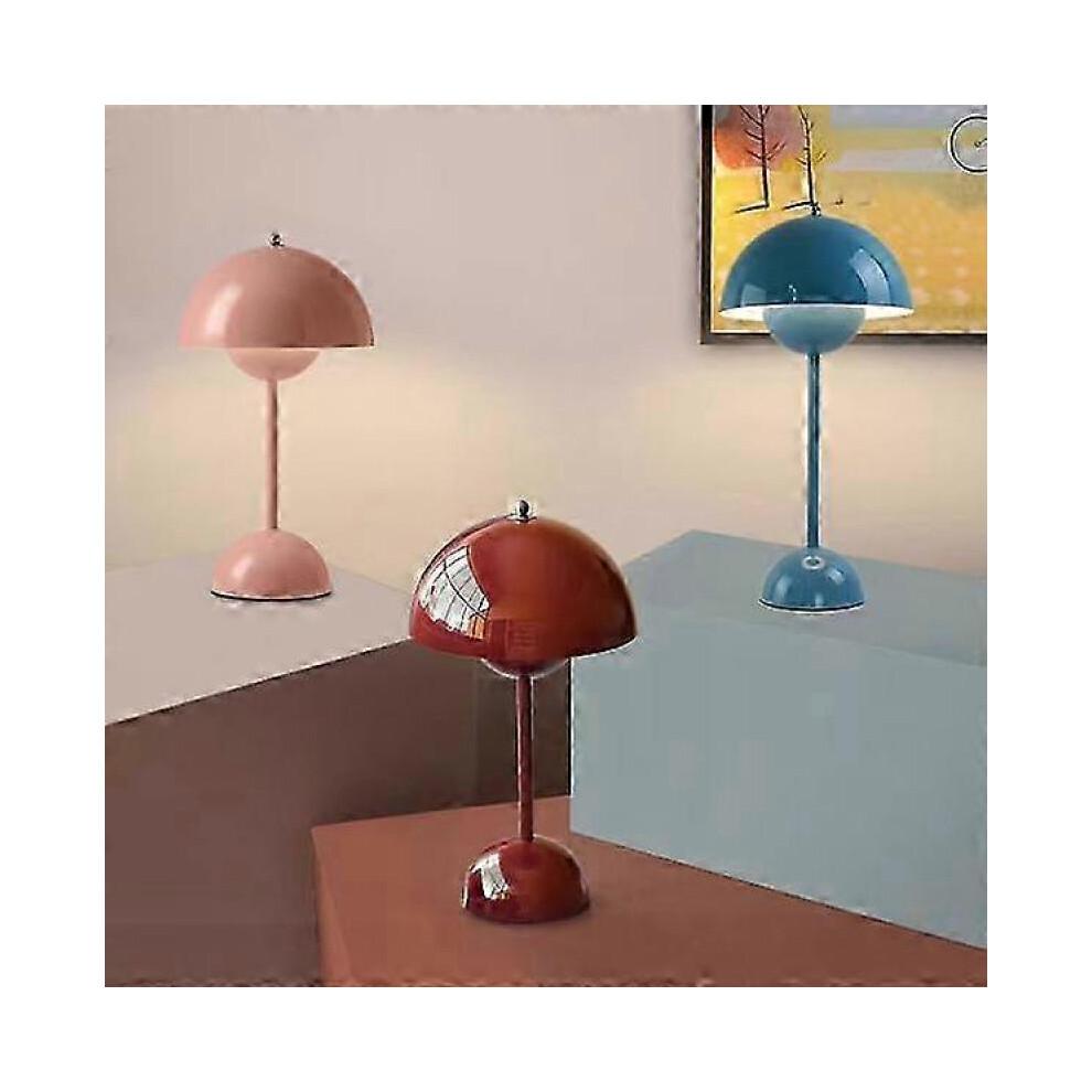 (Red) Danish designer flower pot portable table lamp VP9 table lamp