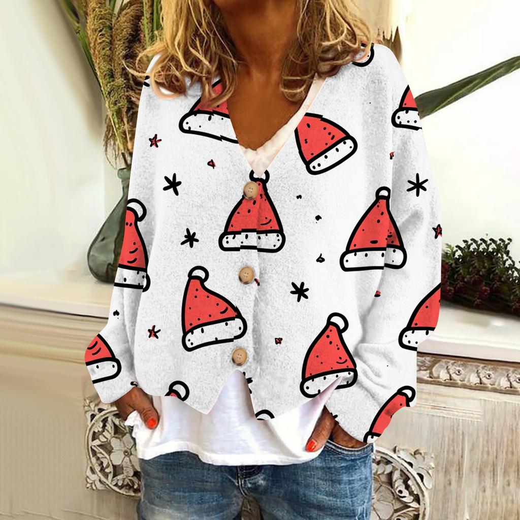 Женское модное короткое пальто, повседневное, с длинным рукавом, с принтом, однобортный плюшевый топ