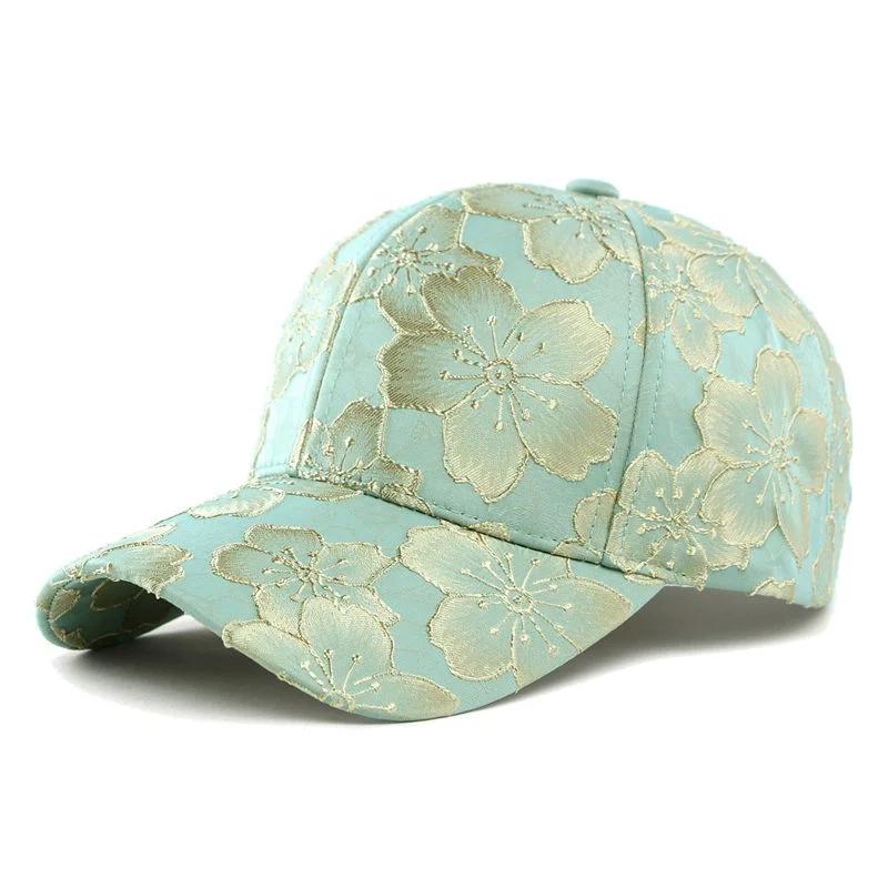 LDSLYJR Четыре сезона Полиэстер Принт Кепка Бейсболка Регулируемая Наружная Snapback Кепки для Девочки и Женщин 120