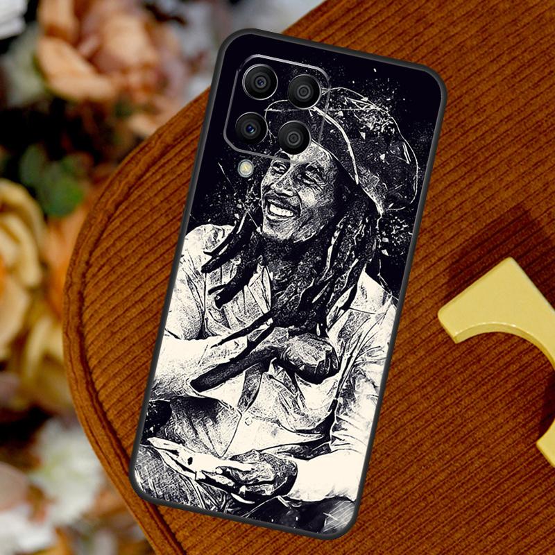 Чехол Bob Marley для Samsung Galaxy M32 M52 M12 M55 M15 M13 M23 M33 M53 M20 M21 M51 M34 M54 M30s M31s