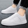 Men Classic White Sneakers Comfort Leather Sneakers Skateboarding Sports Shoes Big Size Men Trainers Basket Homme