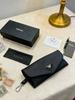 Prada Черный футляр для очков из ПУ-кожи с клипсой