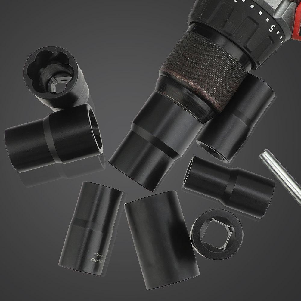 Набор для извлечения болтов, 10 инструментов для снятия гаек, набор для извлечения гаек болтов 12 дюймов,