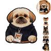 2D Home Decor Carpet Non-Slip Cartoon Carpet Soft Dog-Shaped Area Rug  Living Rooms