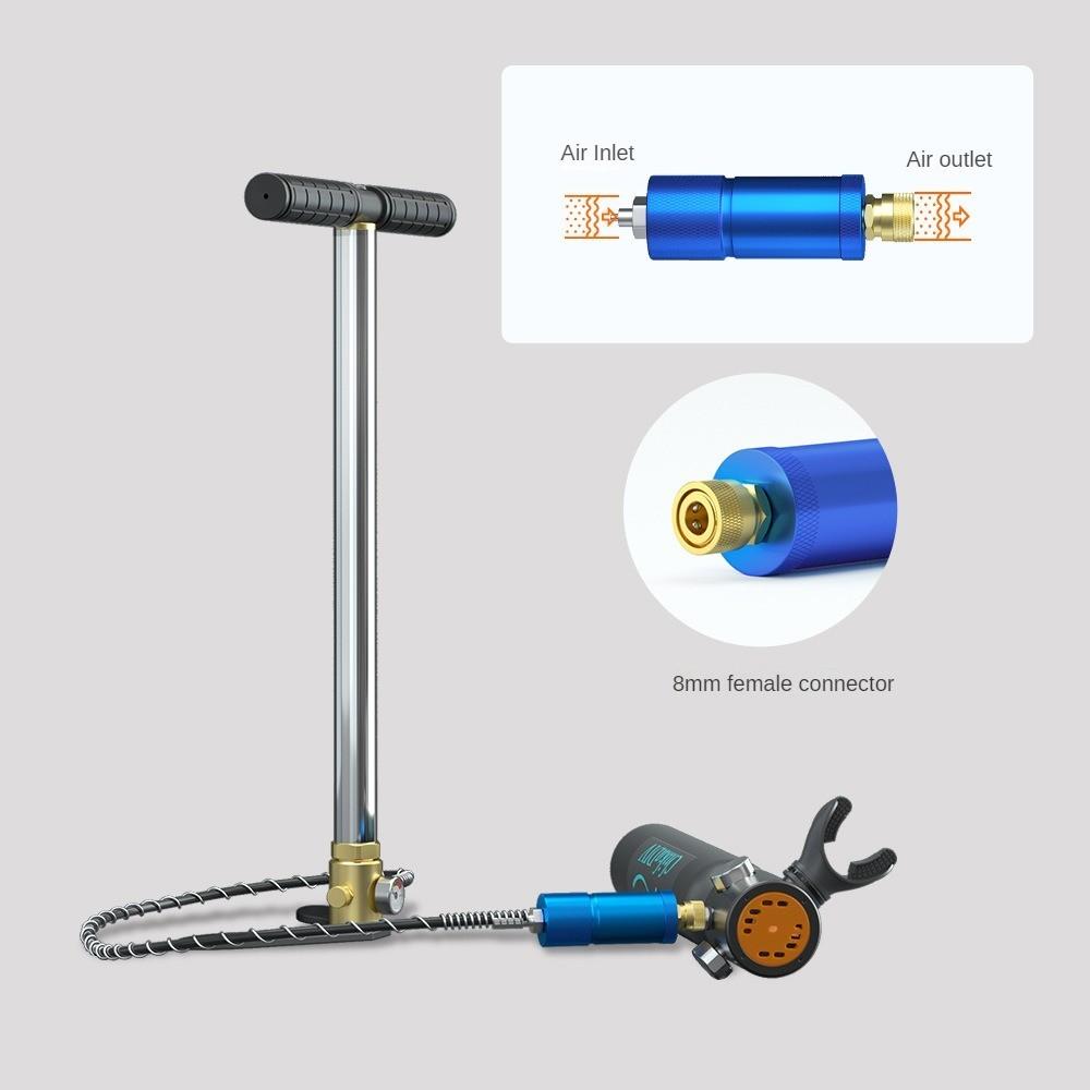 Новый ручной воздушный насос Submarine Mini, подводный респиратор высокого давления, наружное оборудование для дайвинга 65*18*6 см