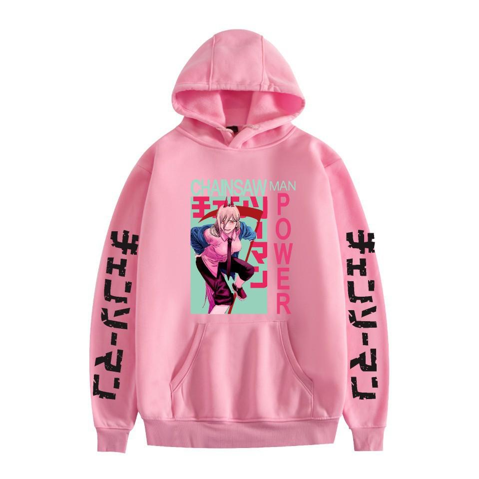 Человек-бензопила Осень Зима Флис Уличная одежда Топы Мужские Женские Модные Толстовки