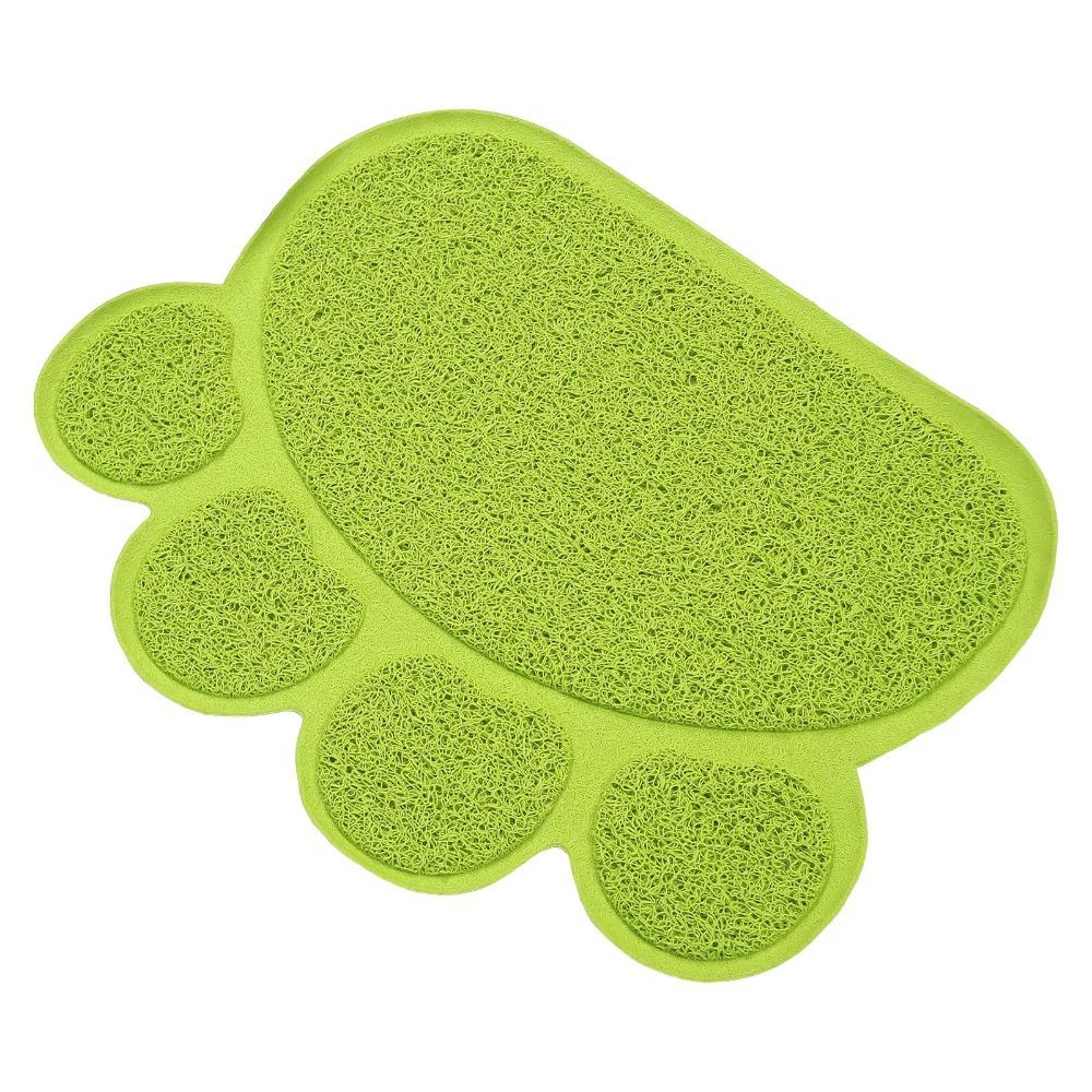 PVC Litter Box Mat Non-Slip Pet Food Placemat Easy To Clean Cat Litter Pad Indoor Floor