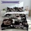 3pcs Custom Name The Walking Dead Bedding Set,Includes 1 Duvet Cover and 2 Pillowcases,All-season Bedroom Decor