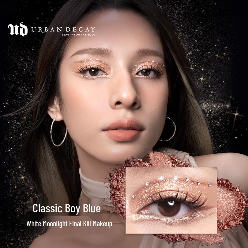 Urban Decay Одноцветные тени для век с глиттером Moondust