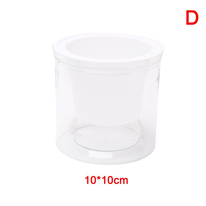 Прозрачный цветочный горшок, самополивающееся растение, цветочный горшок, украшение для дома и сада