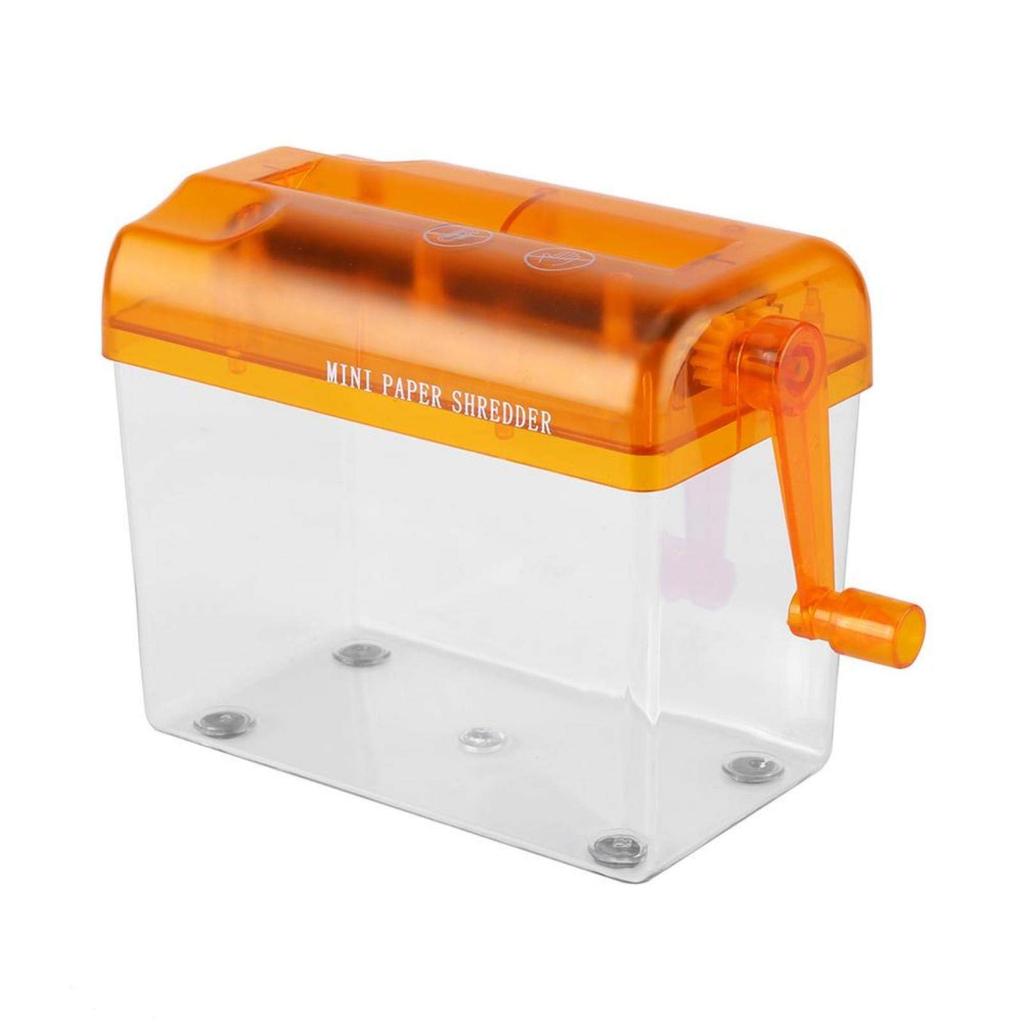 Портативный шредер для бумаги А6 Портативный ручной шредер для дома
