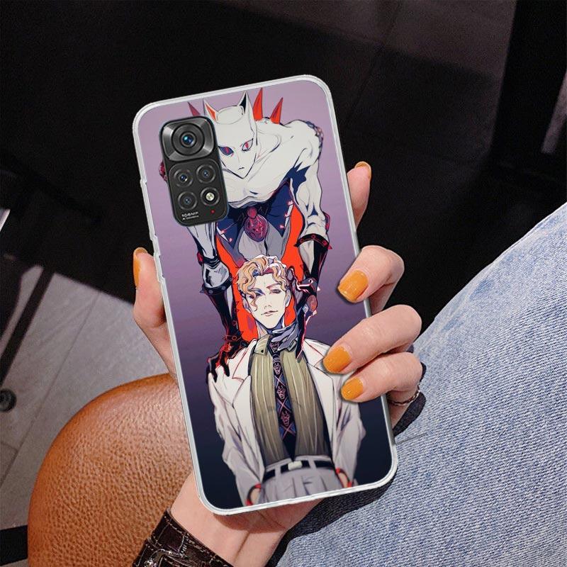 Чехол для телефона JoJo's Bizarre Adventure для Xiaomi Redmi Note 15 14 13 12S 12 11 Pro Plus 14S 11S 11E 10 10S 11T 5G Персонализированный чехол
