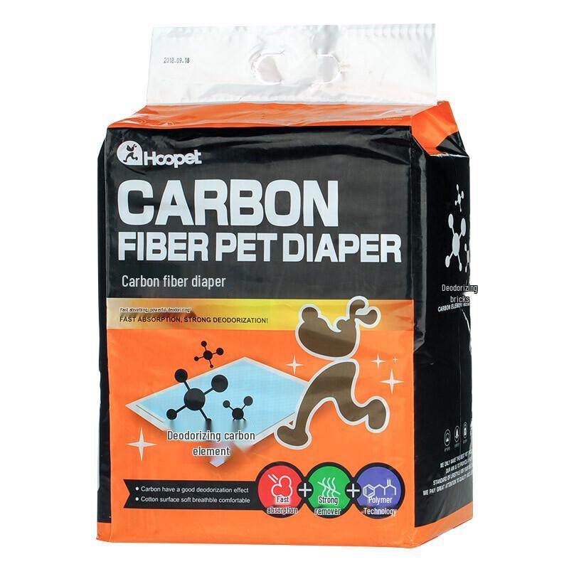 Bamboo Charcoal Dog Pads: Thick, Deodorizing, Ultra-Absorbent Puppy Diapers (100 Pieces)