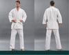 judo uniform karate uniform belt included 100% cotton practice school martial arts loose sportswear set plain top pants belt school physical