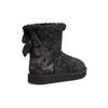 UGG Женские зимние ботинки Mini Bailey Bow Glimmer с флисовой подкладкой, черные 1125795-BLK