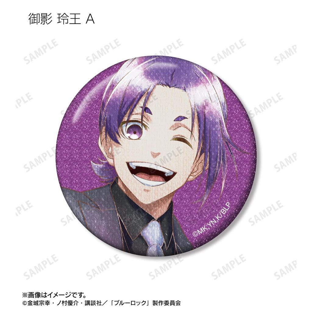 ТВ Аниме «Синяя тюрьма» Оригинальная иллюстрация Модель в костюме. Ani Art аква лейбл Торговый Глиттерный Значок-Кнопка Коробка из 12 штук