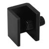 6pcs Aluminum Alloy Door Limit Stopper 1 Hole Movable Window Safety Lock  Office Use