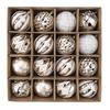 SVNVIOZ Christmas Ball Set of Gorgeous and Stylish Christmas Tree Nordic-style Ornaments, 16, Decorations.