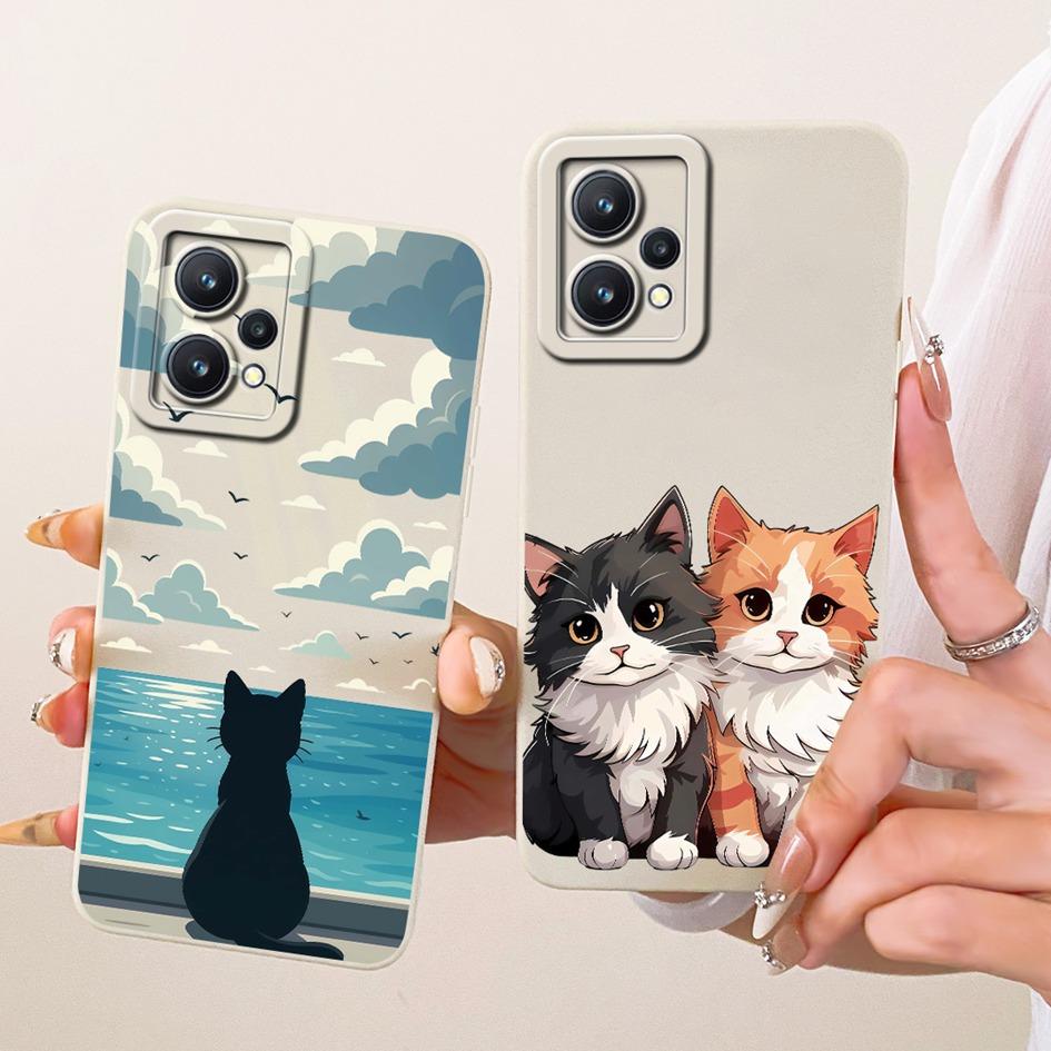 For Realme 9 Pro 5G Case Realme 9 Pro Plus Cover Luxury Painted Candy Silicone Shockproof Bumper on Realme 9 RMX3521 9Pro+ Funda