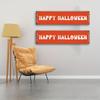 1pc 40*10cm Halloween Decorative Vintage Tin Painting for Home Living Room Shop Background Wall Metal Wall Art