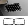 2pcs For Lexus NX 200 200T 300h 2014- Car Instrument Air Outlet Vent Decor Trim Sticker Decal Auto Interior Accessories