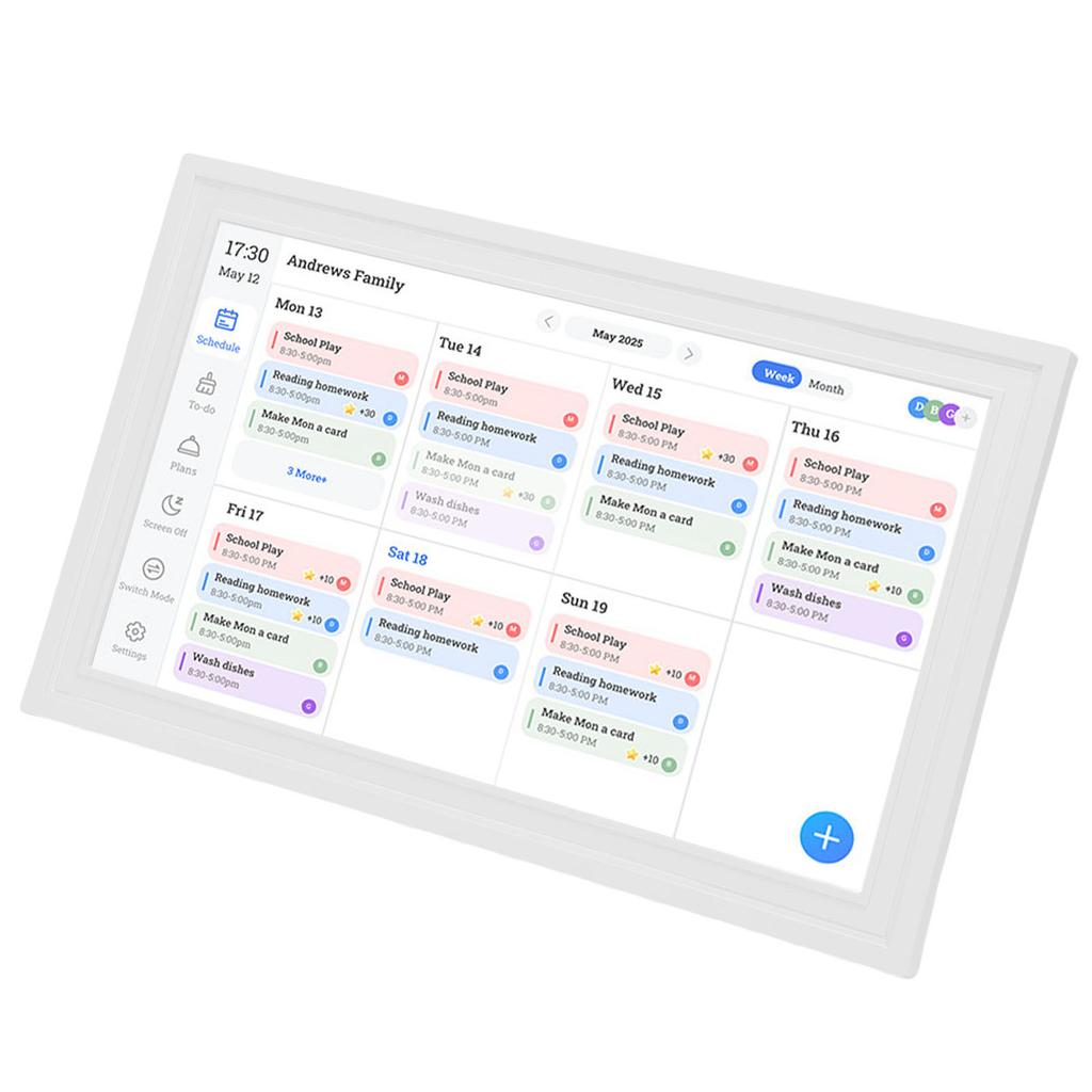 15.6 Inch Smart Digital Calendar 1920 80 HD Interactive Touchscreen Family Planner Calendar with APP   Photo F E Art Gallery