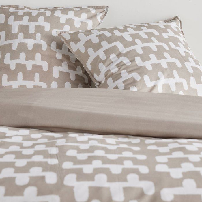 Parure de Lit - 240 x 220 cm - Coton Imprimé Graphique - TODAY SUNSHINE
