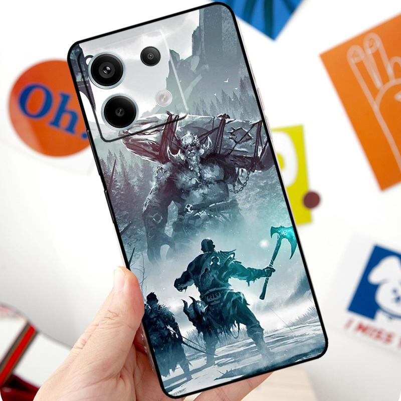 Чехол God of War для Xiaomi Redmi Note 14 Pro 10 11 12 13 Pro 11S 12S Чехол для Redmi 15 14C 12C 10C 13C