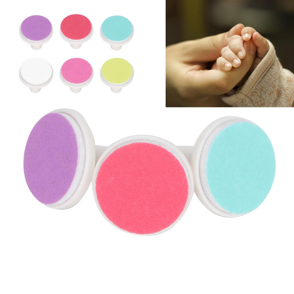 6 шт. Детские кусачки для ногтей Сильная совместимость Простое использование Предметы первой необходимости для новорожденных для детского маникюра