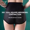 Flarixa High Waist Underwear Women Seamless Panties Breathable Ice Silk Underpants Comfort Ladies Briefs Sexy Mesh Lingerie Thin