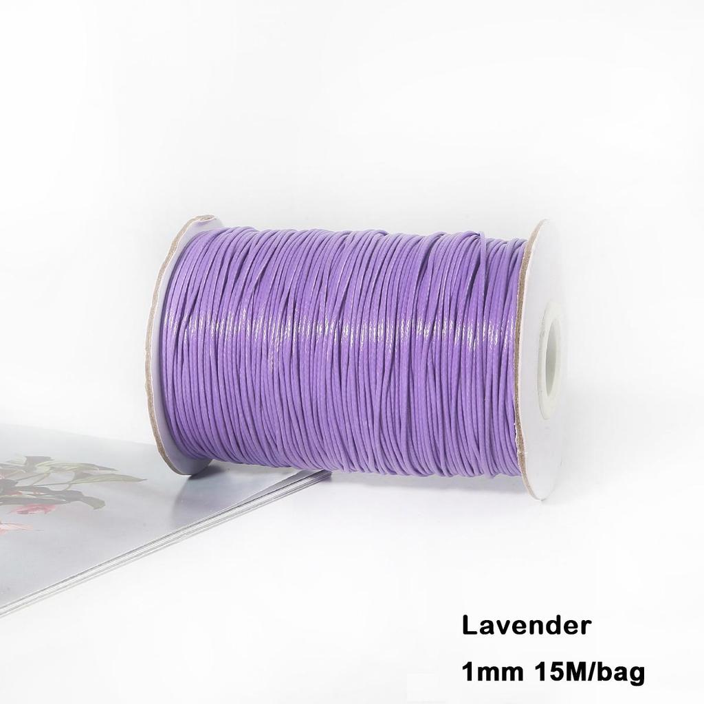 Разноцветные вощеные хлопковые шнуры для макраме, ювелирные бусины, изготовление ювелирных изделий своими руками