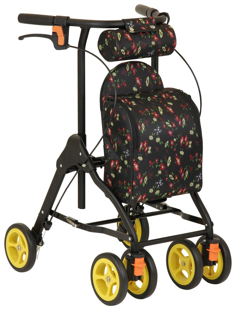 Kowa Seisakusho Silver Car SIMD03 Круглый цветок Черный средний тип