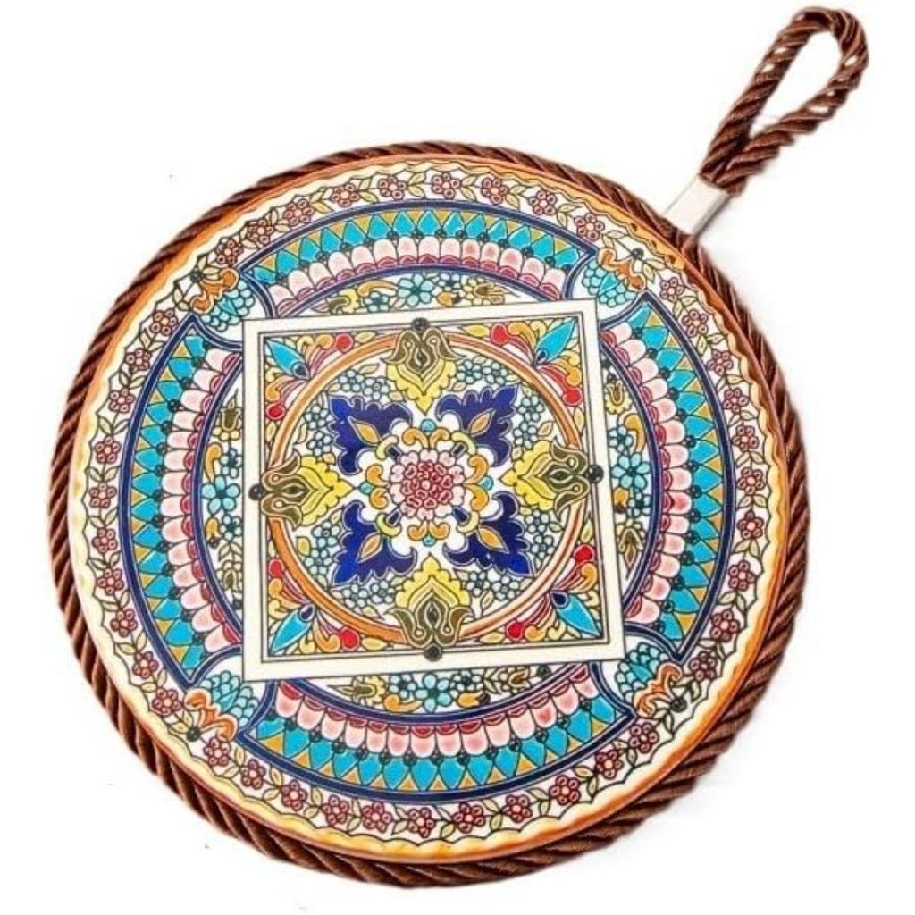 Trivets for Hot Pots and Pans, Ceramic trivets,Pot Holder,Mat for Hot Dishes, Hot Pad To Portect Your Table and Countertop, Kitchen Decor