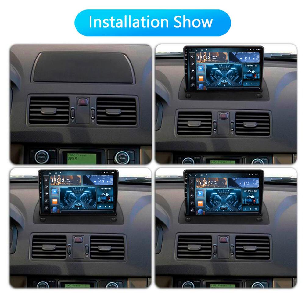 X-REAKO Автомобильный видеоплеер для VOLVO XC90 2003-2014 GPS-навигация Встроенный DSP Carplay Автомагнитола Android Головное устройство