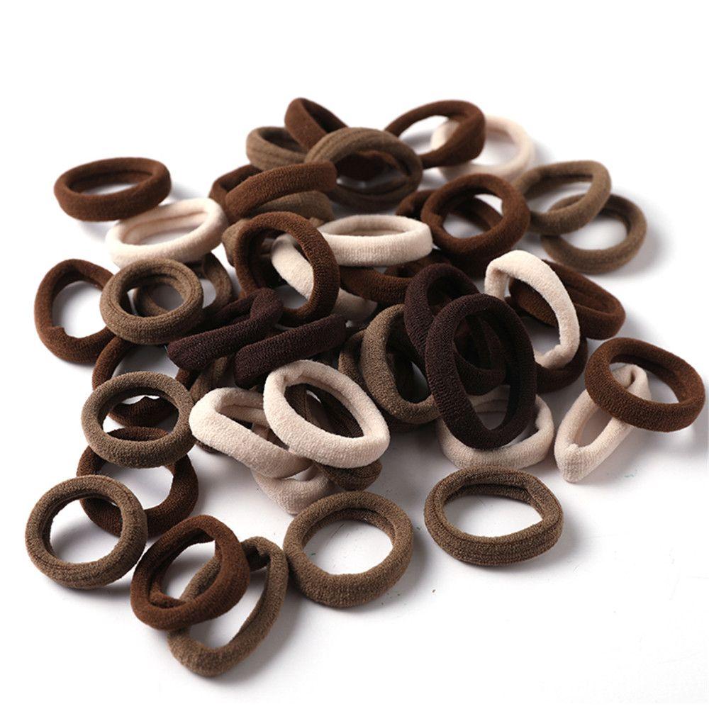 No-damage Nylon Hair Accessories Scrunchies Hair Rope Ties Rubber Bands Elastic Hair Bands