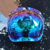 Retro Helmet Bubble Goggles 3/4 Helmet Wave Goggles Half Helmet Windproof Universal Transparent Lens Sunglasses