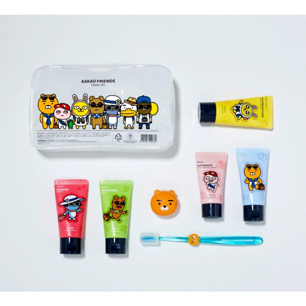 Дорожные туалетные принадлежности Minis Kakao Friends, 5 наборов