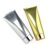 1Pcs Gold Silver Empty Refillable Plastic Soft Tubes Squeezable Bottle Cosmetic Container For Facial Cleaner Lotion Hand Cream