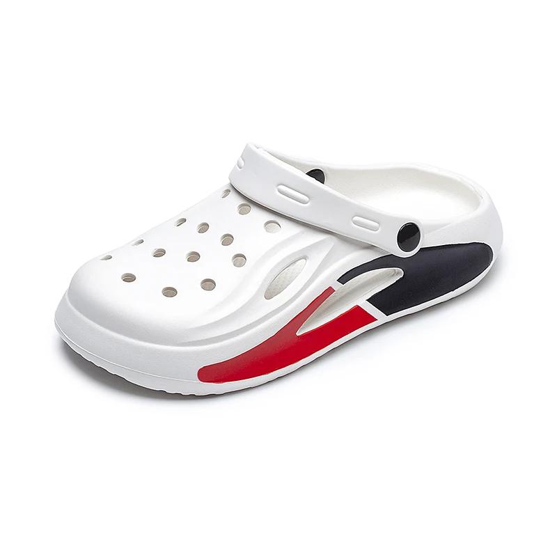 Модные летние сандалии для пар, мужские садовые сандалии, повседневная обувь для мужчин, модная обувь для воды, удобные домашние мягкие тапочки