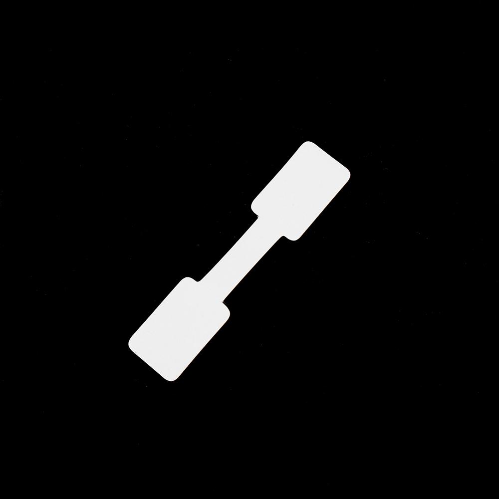 Paper Blank Card Self-adhesive Stickers Bracelet Hangtags Necklace Ring Tags Jewelry Price Labels