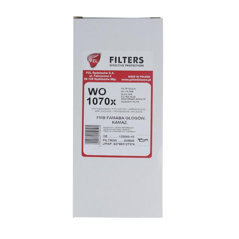 Hydraulic filter insert MTZ WO1070X PZL Sędziszów