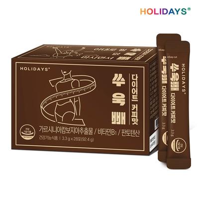 HOLIDAYS Suukppae Диетический кофе со вкусом 28 пакетиков 1 коробка (28 порций)