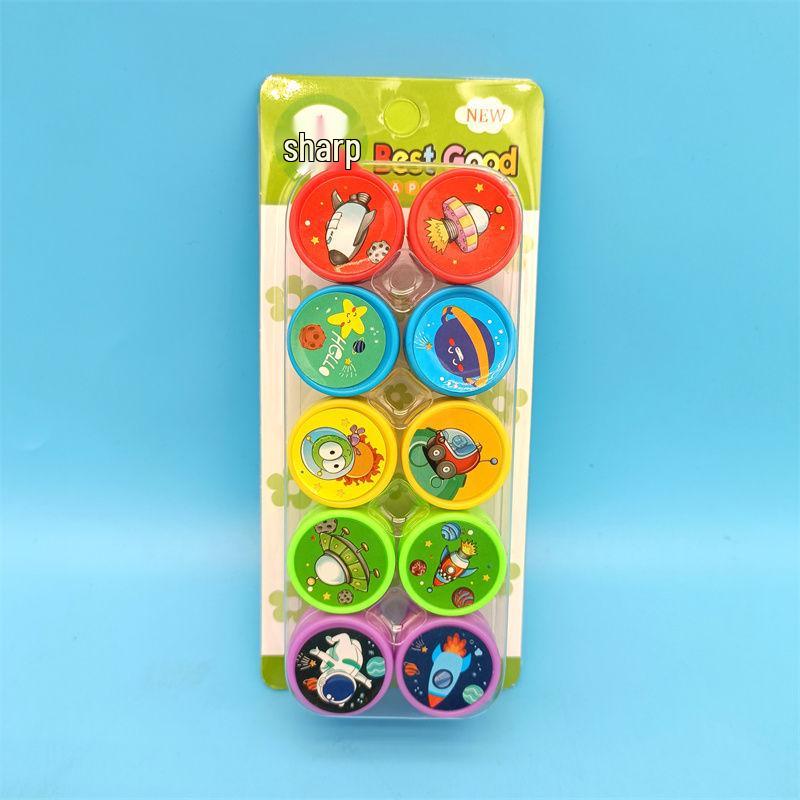Креативный штамп для журнала Langlang Mountain Little Monster & Toad Pig Spirit Clear - Детский приз