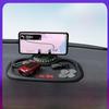 Car Anti-Skid Mat & Navigation Holder with Hidden Number Feature