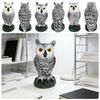 Sunscreen Owl Bird Deterrent Shaking Head Garden Decorations Flying Birds Simulation Owl  Lawn