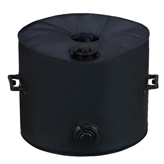 Наполненная водой сумка для основания зонта, большая вместимость, водонепроницаемая, универсальная, с большим водоприемником, сверхмощная подставка для солнцезащитного зонта, 100 фунтов