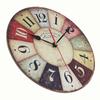 Creative Wooden Wall Clock 30 Cm MDF Wall Clock Mute Quartz Clock Living Room Wall Clock