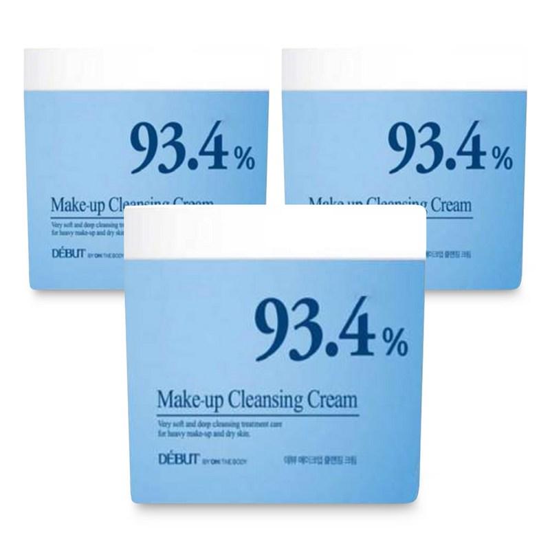 Debut 93.4% Makeup Cleansing Cream, 500ml, 4 pcs