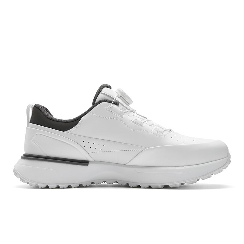 Fila GF DRIVEX Амортизирующие Нескользящие Износостойкие Низкие Мужские Обувь для Гольфа Ярко-Белый/Глубокий Орлино-Серый A12M611712FBB