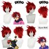 Sk8 The Infinity Kyan Reki Cosplay Wig High-quality Red Hairpiece For Cosplayers